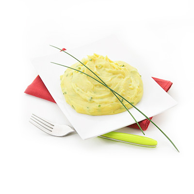 Purée de pomme de terre et ciboulette